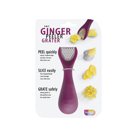 Ginger Peeler Grater 3in1 (Talisman)
