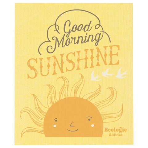 Good Morning Sun Swedish Sponge Cloth (Danica)