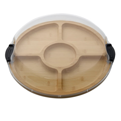 14" Bamboo Cutting Board with Locking Lid (Build A Board)