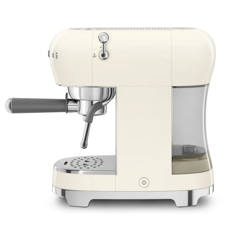 Espresso Coffee Machine with Steam Wand Cream (Smeg)