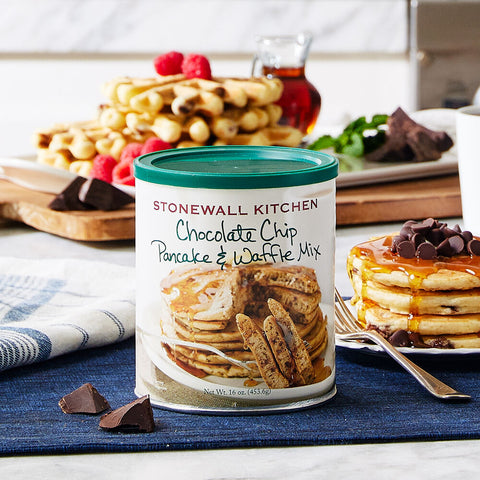 Chocolate Chip Pancake & Waffle Mix 16oz (Stonewall Kitchen)
