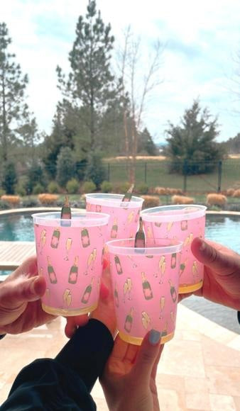 Champagne Party Cup Set (MudPie)