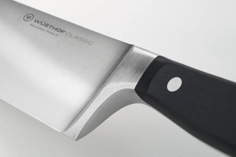 Classic 8” Wide Chefs Knife Black (Wusthof)