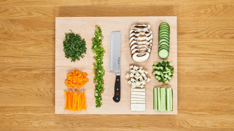 Classic 7" Hollow Edge Nakiri (Wusthof)