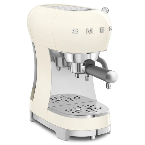 Espresso Coffee Machine with Steam Wand Cream (Smeg)