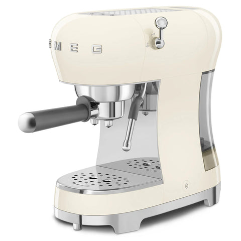Espresso Coffee Machine with Steam Wand Cream (Smeg)
