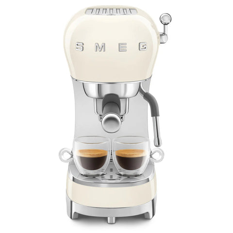 Espresso Coffee Machine with Steam Wand Cream (Smeg)