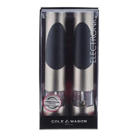 Richmond Electronic Salt & Pepper Mill Gift Set (Cole & Mason)