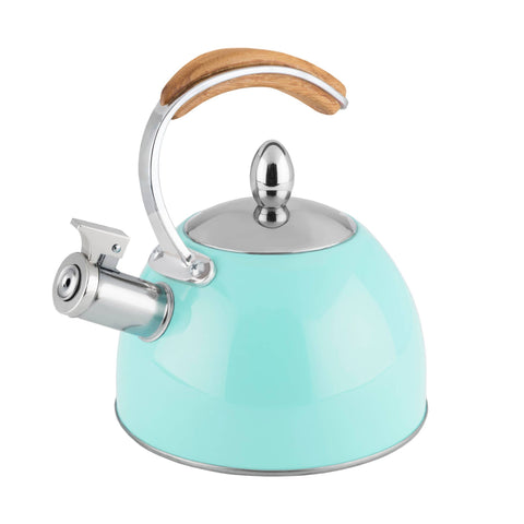 Presley Classic Whistling Tea Kettle - 70oz - Light Blue (Pinky Up)