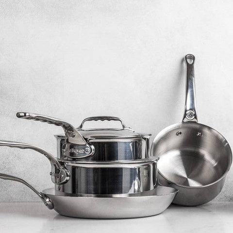 AFFINITY 5-ply Stainless Steel Roasting Pan (De Buyer)