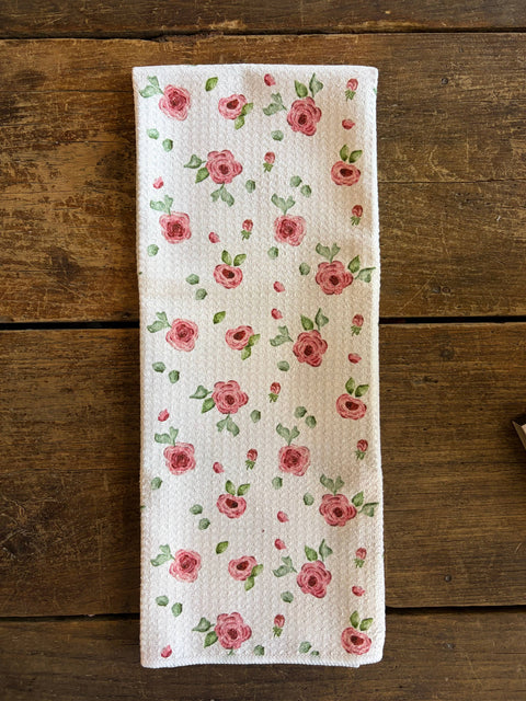 Rose Garden - Hand/Tea Towel (ROOM and PORCH)