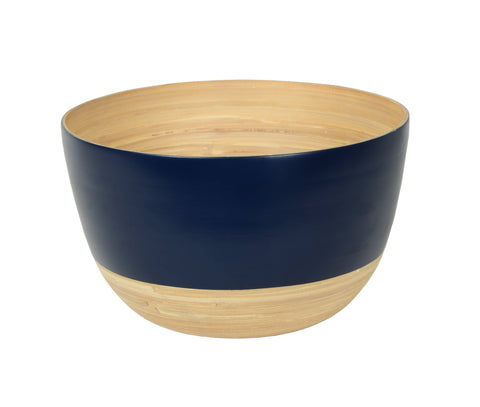 Matte Bamboo Mixing Bowl: Dark Blue (Albert L. Punkt Inc.)
