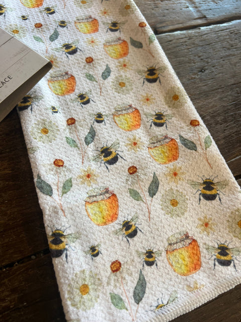 Bees & Honey Tea Towel (ROOM and PORCH)