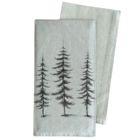 Tree Trio Tea Towel (Porter Lane Homes)