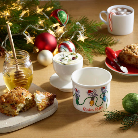 Holiday Honey Bee (Butter Bell Crock)