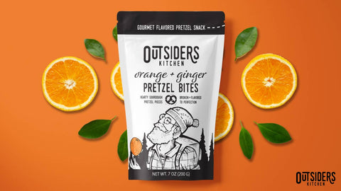 Orange + Ginger Pretzel Bites (Outsiders Kitchen)