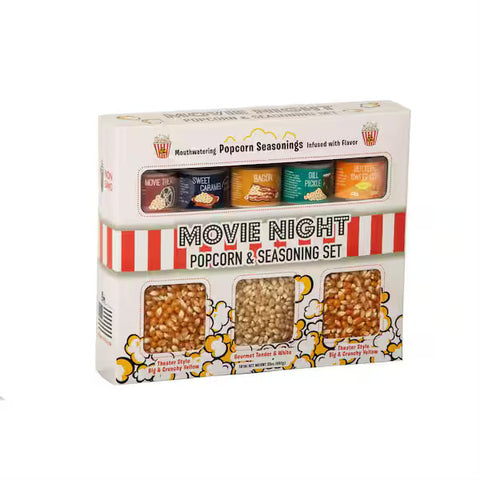 Movie Night Popcorn & Seasoning Set (Wabash Valley Farms)