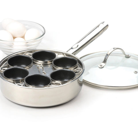 6 Egg Poacher Set (RSVP)