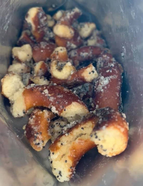 Lemon + Poppy Pretzel Bites (Outsiders Kitchen)