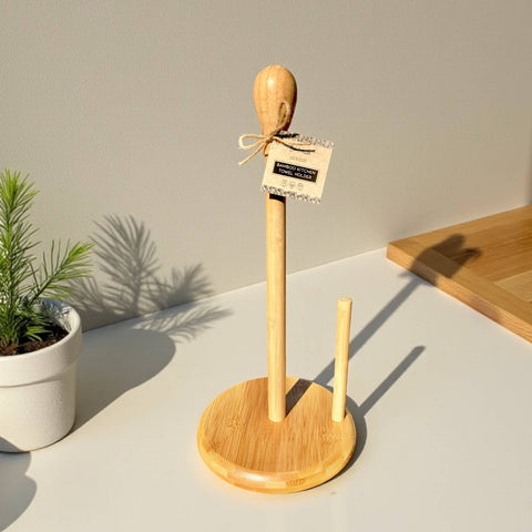 Bamboo Paper Towel Holder (Bamboo Switch)