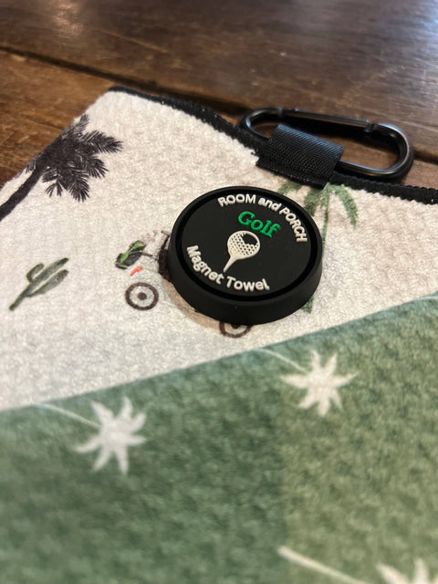 Palm Desert Golf Magnet Towel (ROOM and PORCH)