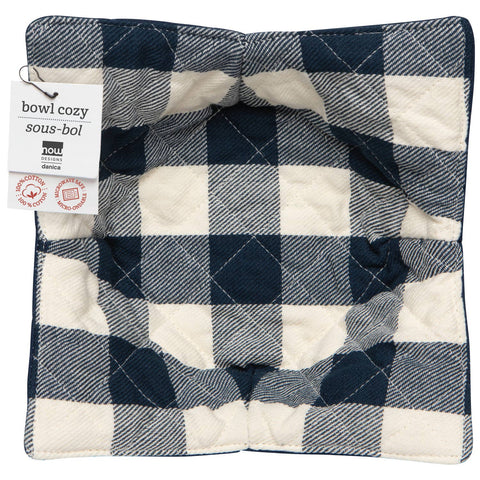 Navy Bowl Cozy (Danica)