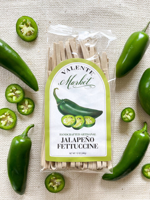 Jalapeno Pepper Fettuccine (Valente Pasta)