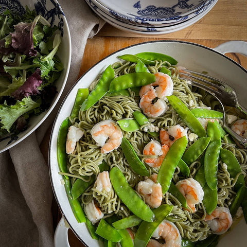 Spinach Angel Hair (Valente Pasta)