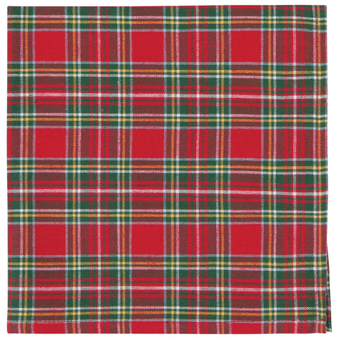 Christmas Plaid Woven Napkins (Danica)