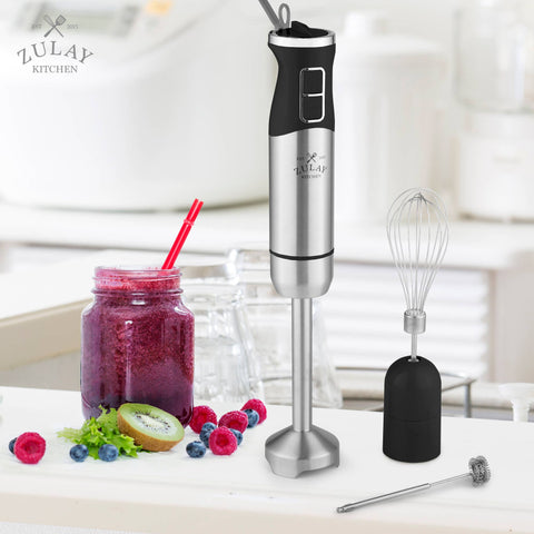 Immersion Blender Handheld: Black (Zulay Kitchen)