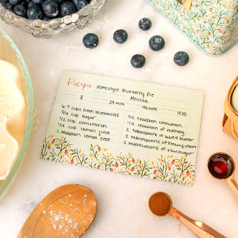 Strawberry Meadow Recipe Cards (1canoe2)