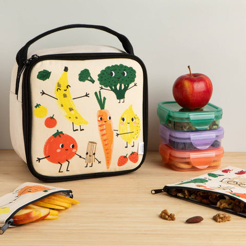 Funny Food Lets Do Lunch Bag (Danica Jubilee)