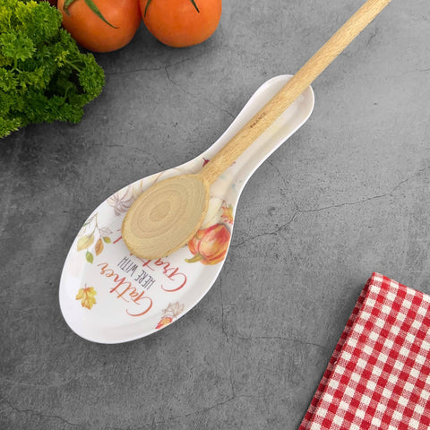 Pumpkin Season Melamine Spoon Rest (Supreme Housewares)