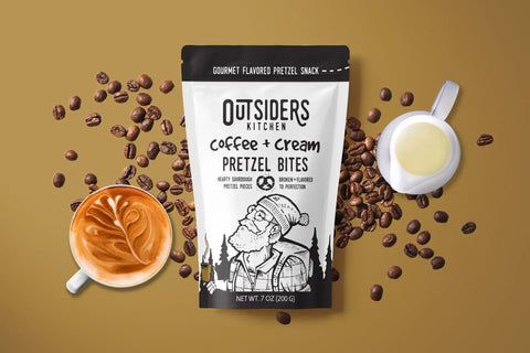 Coffee + Cream Pretzel Bites (Outsiders Kitchen)