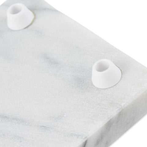 White Marble Cheese Slicer (RSVP)