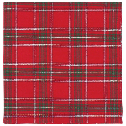 Christmas Plaid Woven Napkins (Danica)