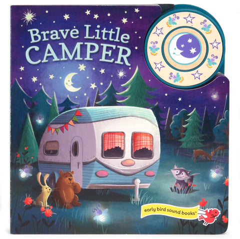 Brave Little Camper Interactive Camping Sound Book (Kids Book)