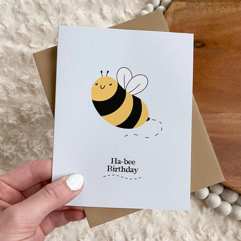 "Ha-Bee Birthday" Greeting Card (Big Moods)