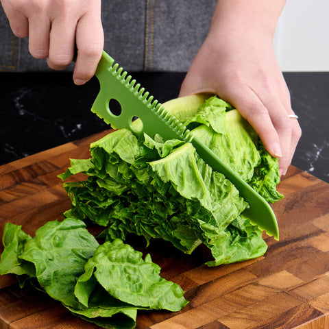 CatCora Lettuce Knife With Herb Stripper (HIC)