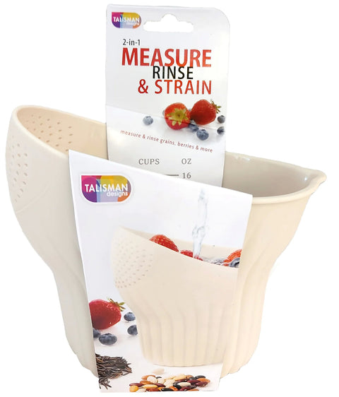 Measure Rinse & Strain Cream Color (Talisman)