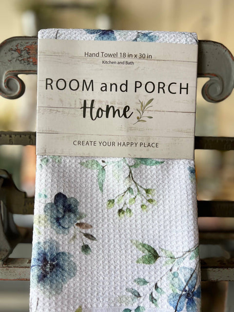 White Microfiber/Recycled Tea Towel (ROOM and PORCH)