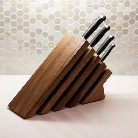 Next Level Magnetic Block With UV Light / Acacia (Messermeister)