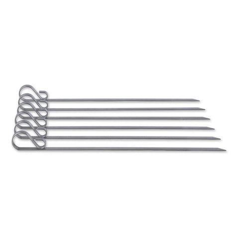 Endurance Stainless Steel Flat Skewers Set Of 6 (RSVP)
