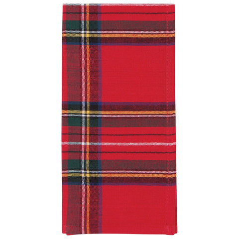 Christmas Plaid Woven Napkins (Danica)