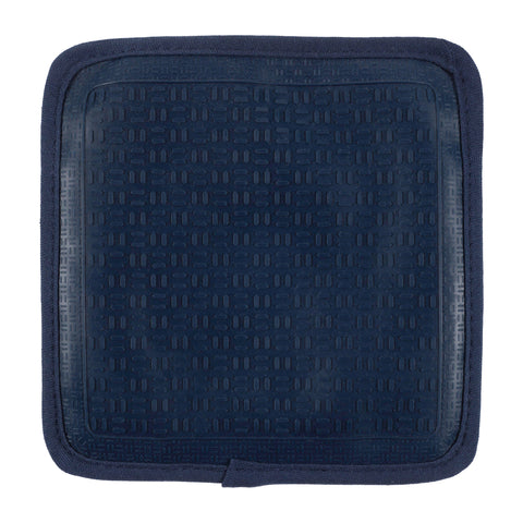 Gourmet Classics Heat Resistant Silicone Pot Holder: Blue (KAF Home)