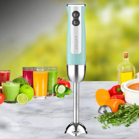 Powerful Immersion Blender: Aqua (Zulay Kitchen)