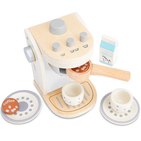 Wooden Coffee Machine Set (New Classic Toys)