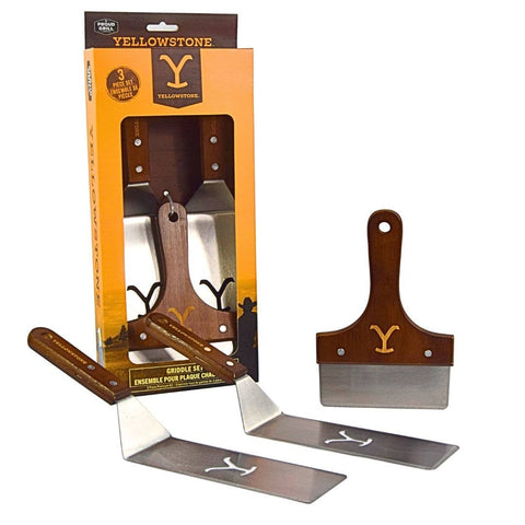 Yellowstone 3pc Griddle Set (Proud Grill)