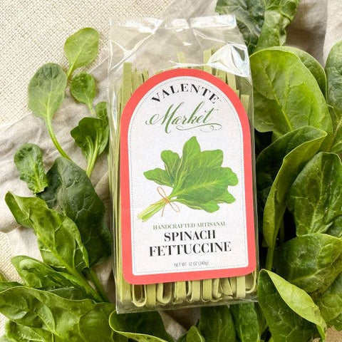 Spinach Fettuccine (Valente Pasta)
