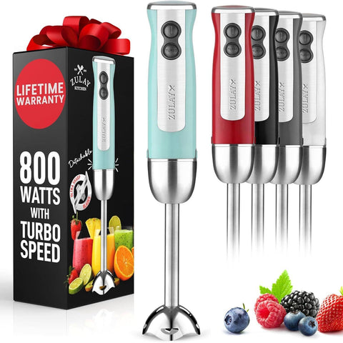 Powerful Immersion Blender: Aqua (Zulay Kitchen)